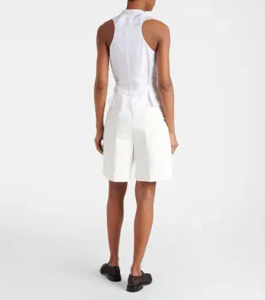 Victoria Beckham Tie-detail vest | Thumbnail 6 Victoria Beckham Tie-detail vest | Thumbnail 6