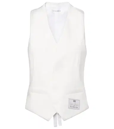 Victoria Beckham Tie-detail vest | Thumbnail 1 Victoria Beckham Tie-detail vest | Thumbnail 1