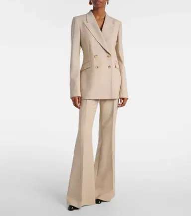 Gabriela Hearst Rhein high-rise wool flared pants | Thumbnail 2 Gabriela Hearst Rhein high-rise wool flared pants | Thumbnail 2