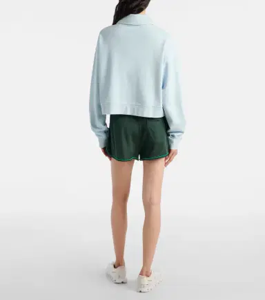 Tory Burch Cotton terry polo sweater | Thumbnail 5 Tory Burch Cotton terry polo sweater | Thumbnail 5