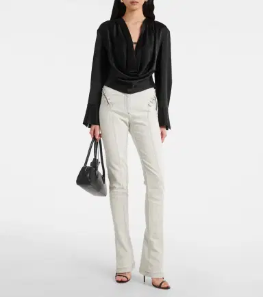 BLUMARINE Mid-rise slim jeans | Thumbnail 2 BLUMARINE Mid-rise slim jeans | Thumbnail 2