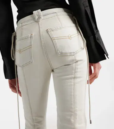BLUMARINE Mid-rise slim jeans | Thumbnail 4 BLUMARINE Mid-rise slim jeans | Thumbnail 4