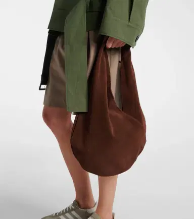 Aesther Ekme Ora Medium suede shoulder bag | Thumbnail 6 Aesther Ekme Ora Medium suede shoulder bag | Thumbnail 6