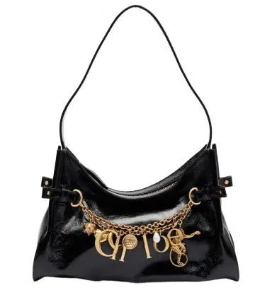 Chloé Chloé Chloé Charms leather shoulder bag | Thumbnail 1 Chloé Chloé Chloé Charms leather shoulder bag | Thumbnail 1