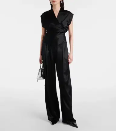 The Sei High-rise silk wide-leg pants | Thumbnail 2 The Sei High-rise silk wide-leg pants | Thumbnail 2