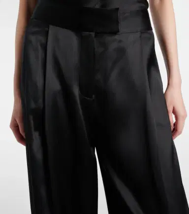 The Sei High-rise silk wide-leg pants | Thumbnail 3 The Sei High-rise silk wide-leg pants | Thumbnail 3