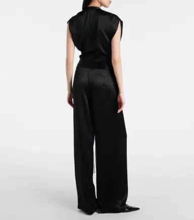 The Sei High-rise silk wide-leg pants | Thumbnail 5 The Sei High-rise silk wide-leg pants | Thumbnail 5