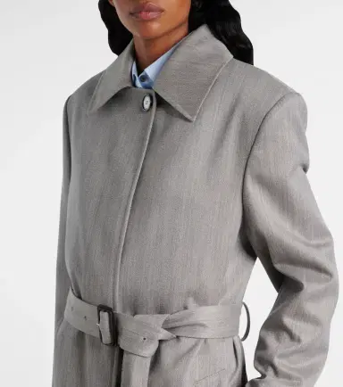 Stella McCartney Wool-blend coat | Thumbnail 3 Stella McCartney Wool-blend coat | Thumbnail 3