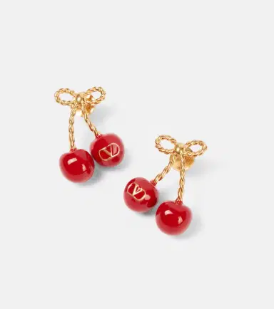 Valentino Chez Cherryfic earrings | Thumbnail 4 Valentino Chez Cherryfic earrings | Thumbnail 4