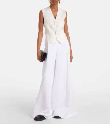 Ralph Lauren Collection Jaiden linen vest | Thumbnail 2 Ralph Lauren Collection Jaiden linen vest | Thumbnail 2