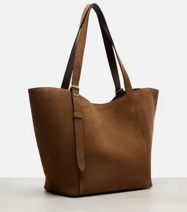 Max Mara Archetipo Large suede tote bag | Thumbnail 3 Max Mara Archetipo Large suede tote bag | Thumbnail 3