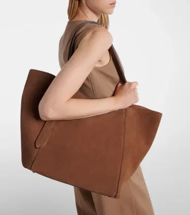 Max Mara Archetipo Large suede tote bag | Thumbnail 4 Max Mara Archetipo Large suede tote bag | Thumbnail 4