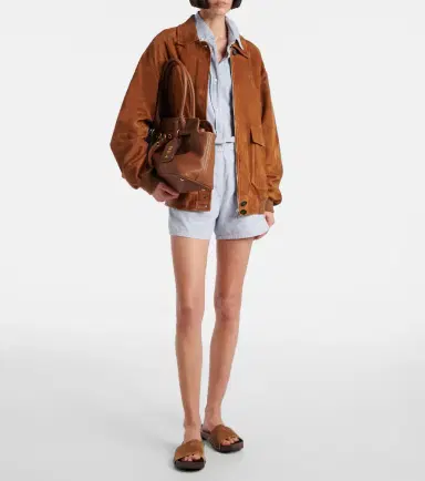 Miu Miu Logo faded suede mules | Thumbnail 5 Miu Miu Logo faded suede mules | Thumbnail 5