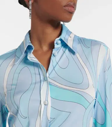 Pucci Marmo satin jersey shirt | Thumbnail 2 Pucci Marmo satin jersey shirt | Thumbnail 2
