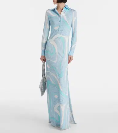 Pucci Marmo shirt dress | Thumbnail 2 Pucci Marmo shirt dress | Thumbnail 2