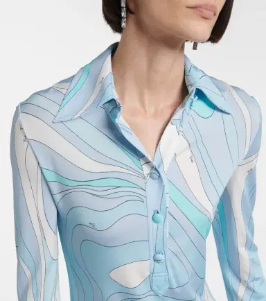 Pucci Marmo shirt dress | Thumbnail 4 Pucci Marmo shirt dress | Thumbnail 4
