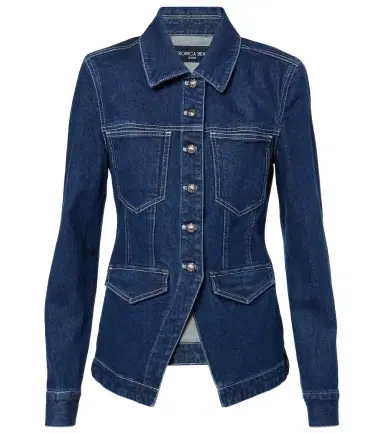Veronica Beard Alfie denim jacket | Thumbnail 1 Veronica Beard Alfie denim jacket | Thumbnail 1