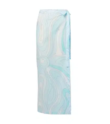 Pucci Marmo cotton muslin beach cover-up | Thumbnail 1 Pucci Marmo cotton muslin beach cover-up | Thumbnail 1