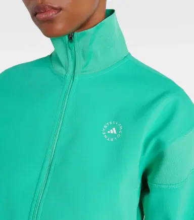 Adidas by Stella McCartney Logo cropped jacket | Thumbnail 3 Adidas by Stella McCartney Logo cropped jacket | Thumbnail 3