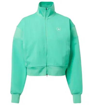 Adidas by Stella McCartney Logo cropped jacket | Thumbnail 1 Adidas by Stella McCartney Logo cropped jacket | Thumbnail 1