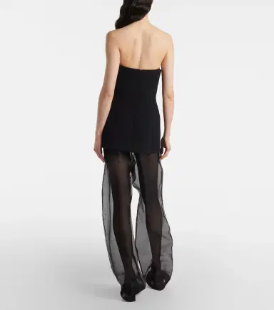 Khaite Ayla crêpe corset | Thumbnail 3 Khaite Ayla crêpe corset | Thumbnail 3