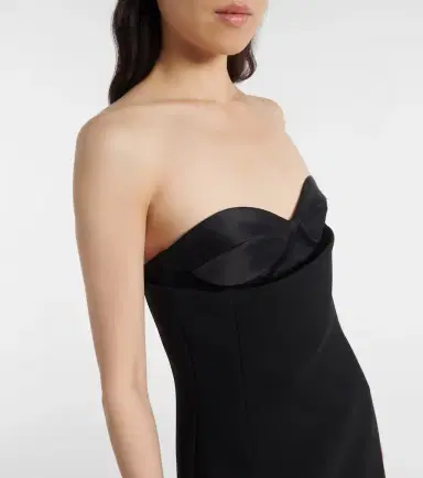 Khaite Ayla crêpe corset | Thumbnail 4 Khaite Ayla crêpe corset | Thumbnail 4