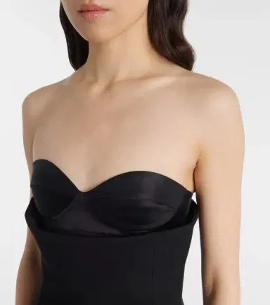 Khaite Ayla crêpe corset | Thumbnail 5 Khaite Ayla crêpe corset | Thumbnail 5