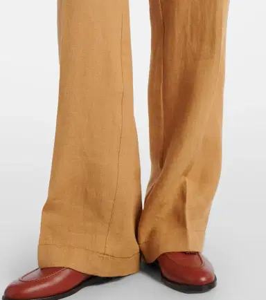 Polo Ralph Lauren Linen wide-leg pants | Thumbnail 3 Polo Ralph Lauren Linen wide-leg pants | Thumbnail 3
