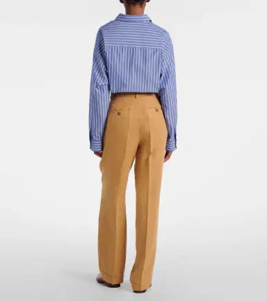 Polo Ralph Lauren Linen wide-leg pants | Thumbnail 5 Polo Ralph Lauren Linen wide-leg pants | Thumbnail 5
