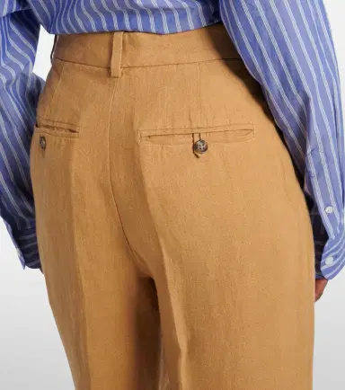 Polo Ralph Lauren Linen wide-leg pants | Thumbnail 6 Polo Ralph Lauren Linen wide-leg pants | Thumbnail 6