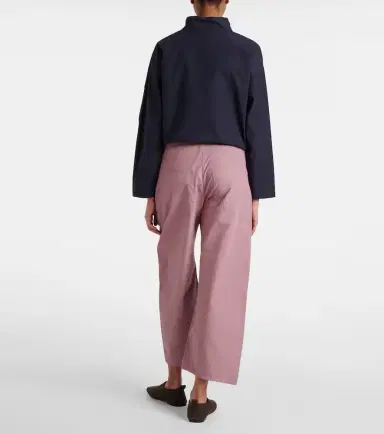 Leset Kyoto cotton cropped wide-leg pants | Thumbnail 3 Leset Kyoto cotton cropped wide-leg pants | Thumbnail 3