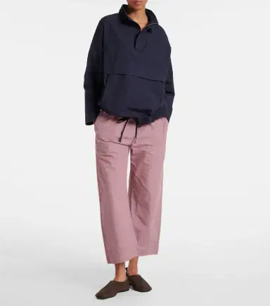 Leset Kyoto cotton cropped wide-leg pants | Thumbnail 5 Leset Kyoto cotton cropped wide-leg pants | Thumbnail 5