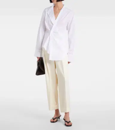 RÓHE Róhe Virgin wool straight pants | Thumbnail 4 RÓHE Róhe Virgin wool straight pants | Thumbnail 4