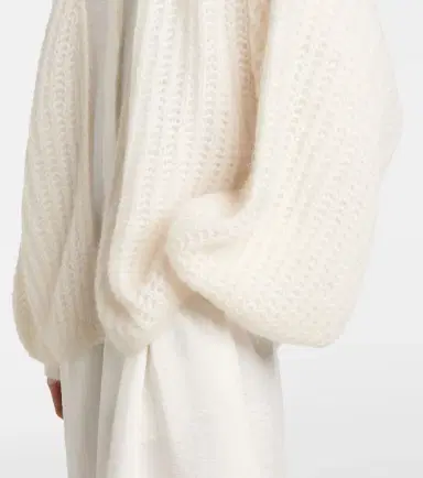 Toteme Open-front mohair-blend cardigan | Thumbnail 6 Toteme Open-front mohair-blend cardigan | Thumbnail 6