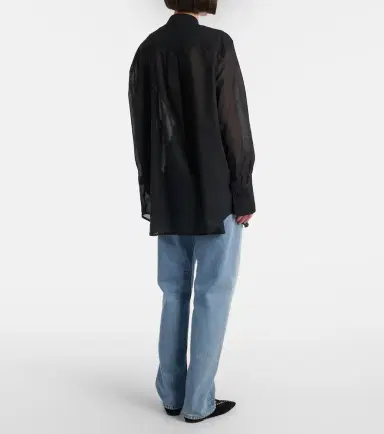 Toteme Oversized cotton shirt | Thumbnail 4 Toteme Oversized cotton shirt | Thumbnail 4