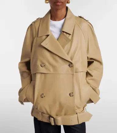 Toteme Oversized leather jacket | Thumbnail 2 Toteme Oversized leather jacket | Thumbnail 2