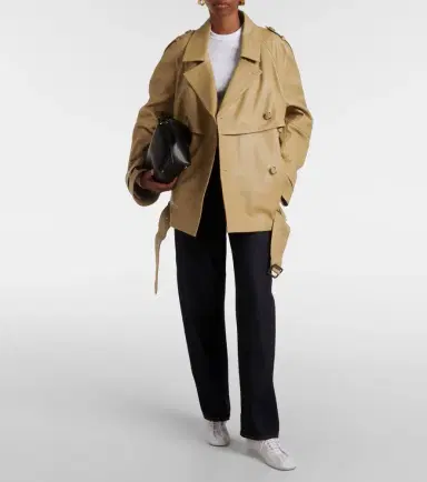 Toteme Oversized leather jacket | Thumbnail 3 Toteme Oversized leather jacket | Thumbnail 3