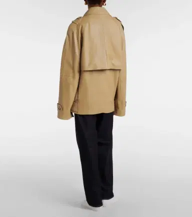 Toteme Oversized leather jacket | Thumbnail 6 Toteme Oversized leather jacket | Thumbnail 6