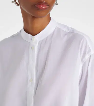 Toteme Oversized cotton voile shirt | Thumbnail 5 Toteme Oversized cotton voile shirt | Thumbnail 5