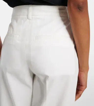Toteme High-rise cotton straight pants | Thumbnail 3 Toteme High-rise cotton straight pants | Thumbnail 3