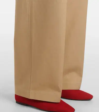 Toteme Cotton wide-leg pants | Thumbnail 3 Toteme Cotton wide-leg pants | Thumbnail 3