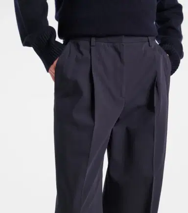 Toteme High-rise cotton straight pants | Thumbnail 5 Toteme High-rise cotton straight pants | Thumbnail 5