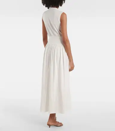 Toteme Cotton jersey midi dress | Thumbnail 5 Toteme Cotton jersey midi dress | Thumbnail 5