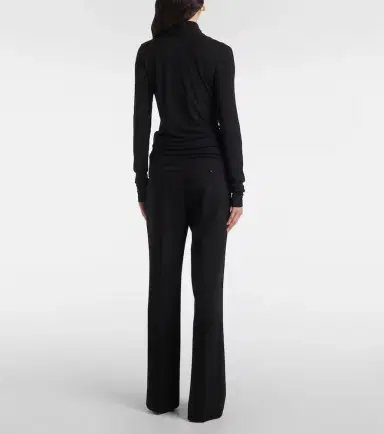 Toteme Draped jersey top | Thumbnail 4 Toteme Draped jersey top | Thumbnail 4
