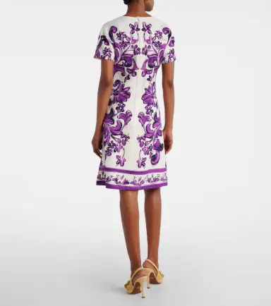 Dolce & Gabbana Majolica printed minidress | Thumbnail 3 Dolce & Gabbana Majolica printed minidress | Thumbnail 3