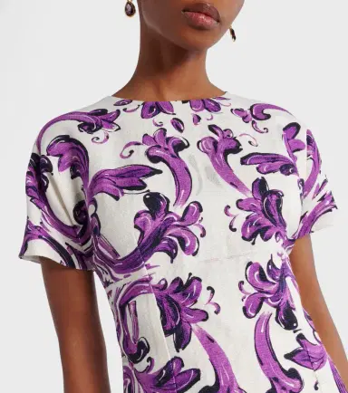Dolce & Gabbana Majolica printed minidress | Thumbnail 4 Dolce & Gabbana Majolica printed minidress | Thumbnail 4