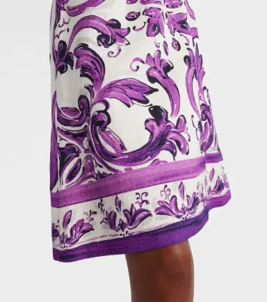 Dolce & Gabbana Majolica printed minidress | Thumbnail 5 Dolce & Gabbana Majolica printed minidress | Thumbnail 5