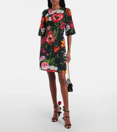 Dolce & Gabbana Floral minidress | Thumbnail 4 Dolce & Gabbana Floral minidress | Thumbnail 4