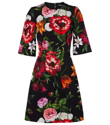 Dolce & Gabbana Floral minidress | Thumbnail 1 Dolce & Gabbana Floral minidress | Thumbnail 1