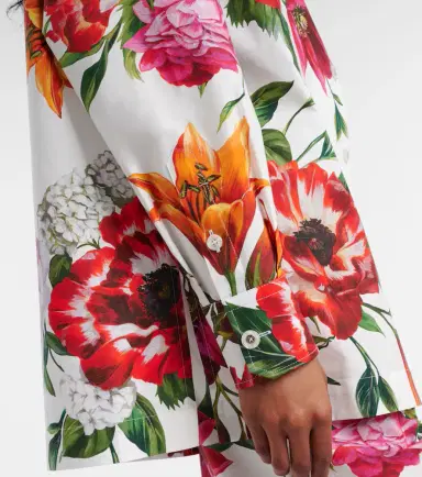 Dolce & Gabbana Floral oversized cotton shirt | Thumbnail 2 Dolce & Gabbana Floral oversized cotton shirt | Thumbnail 2